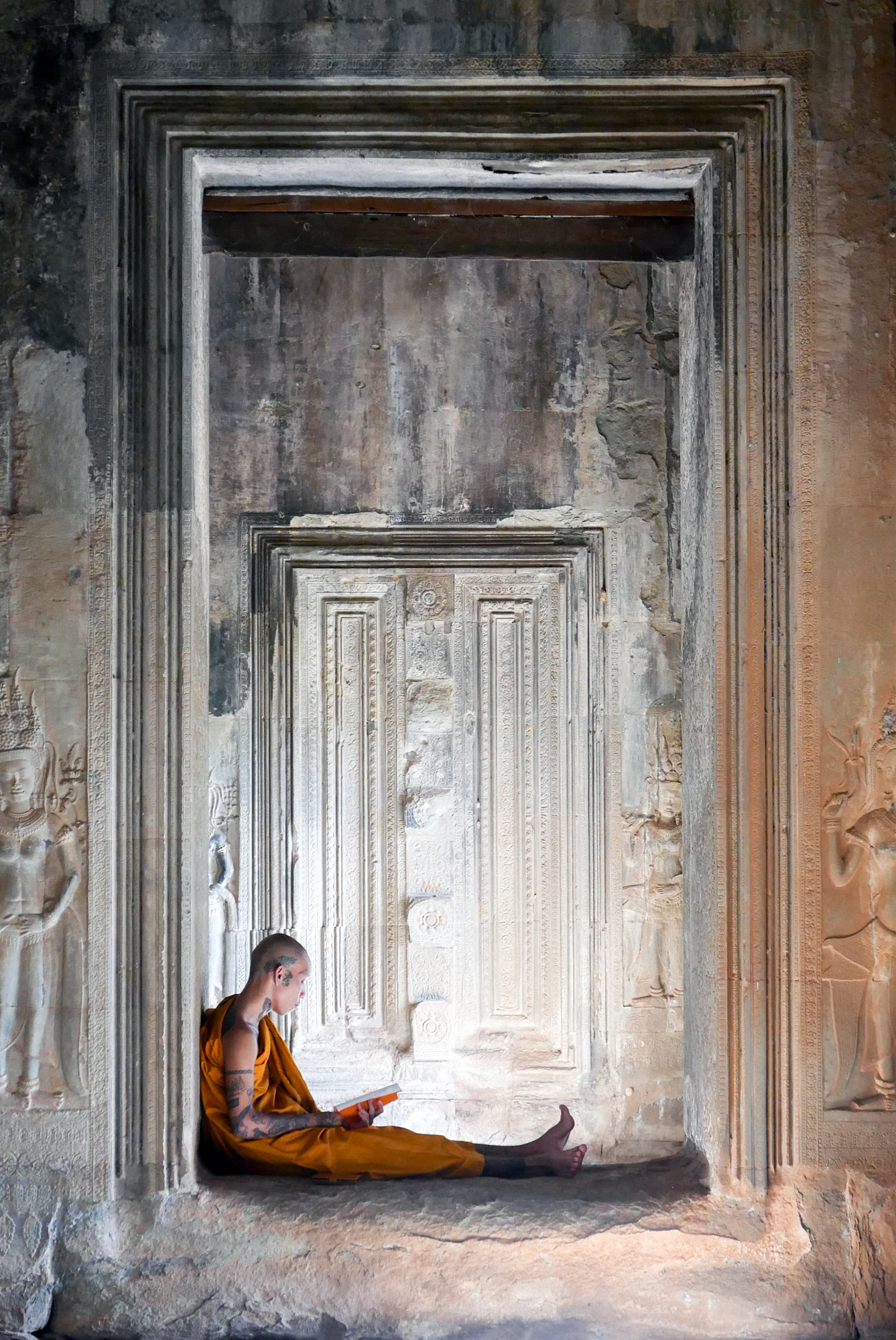 Jerzy Bednarski Fotografia Buddyzm Angkor Wat